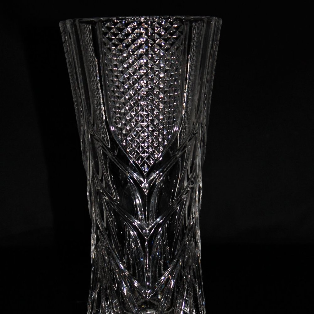Arc France Glass Vase | Vintage Textured Glass Vase